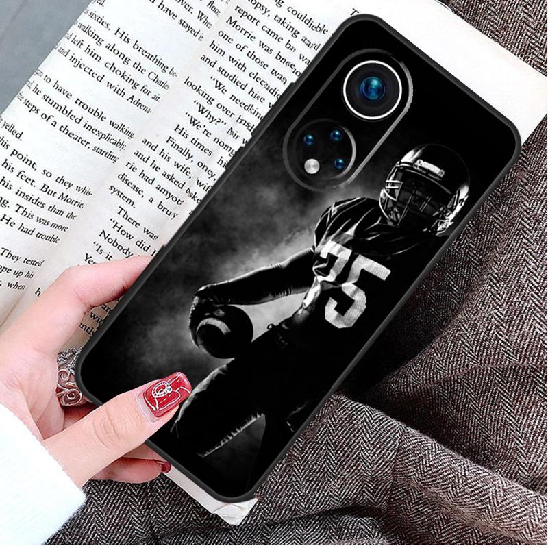 

American Football Case For Honor Magic 8 6 7 Lite Honor 400 200 Pro 50 70 90 X8c X8b X9a X9c X9b X9d Win Cover Honor 50 Lite