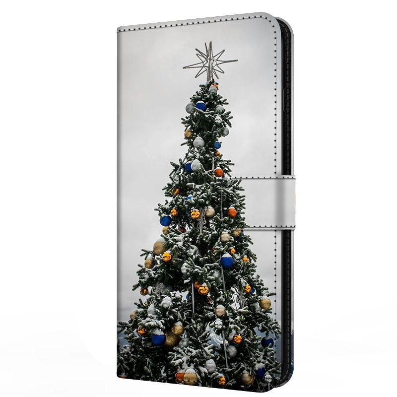 Cover For Xiaomi Poco F7 F 7 Relief Stand Book Flip Leather Case Merry Christmas Magnetic Wallet Protector Redmi Turbo 4 Pro