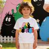 Barbapapa Comic Cartoon Cotton Tee Cotton Camisetas New Pattern Clothes Tops Kid Tshirt Children Adults Parent Child T Shirts