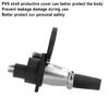 Female Plug Socket Mobility Scooter Panel Mount Port Easy Installation 3 Pin Socket Connector with Protective Cover