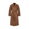 JUZI Annacau True Self Series Women's Elegant Pocket Lapel Long Winter Coat