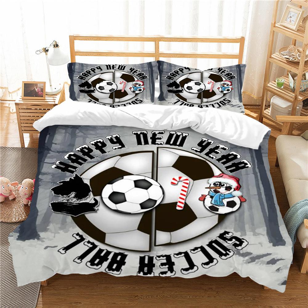 Set de lenjerie de pat cu imprimeu creativ Copii Adolescenți Seturi de lenjerie de pat dublu King Size Textile de casă de lux