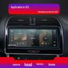 Jaguar XEL/XFL Navigation Screen Protector, Anti-Blue Light, Tempered Film for Center Console