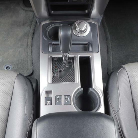 Carbon Fiber Inner Gear Shift Control Cover Trim For 4Runner 2010+ Accessories