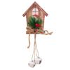 1pcs Christmas Bells Pendant Decoration New Snowflakes Pentagram Bubble Board Christmas Tree Door Pe