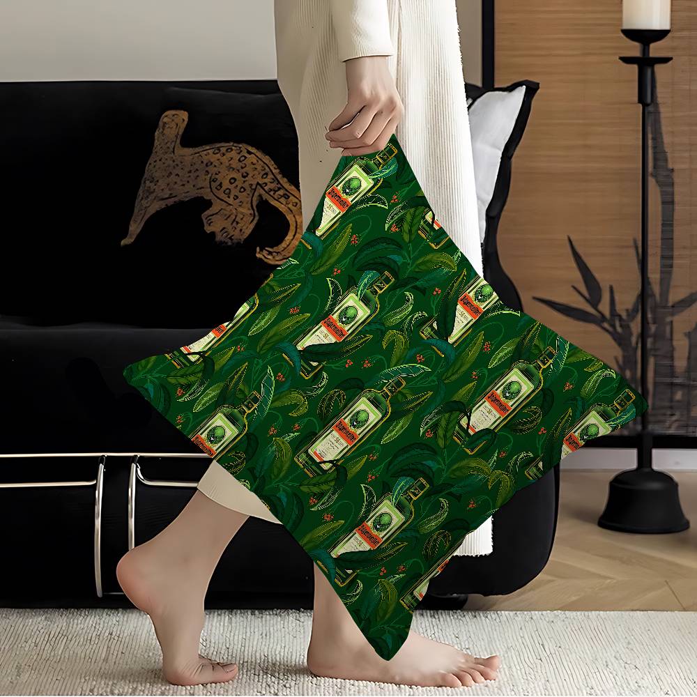 Jagermeisters Logo Pillow Cover Sofa Cushion Cover Home Room Decoration Children Gift
