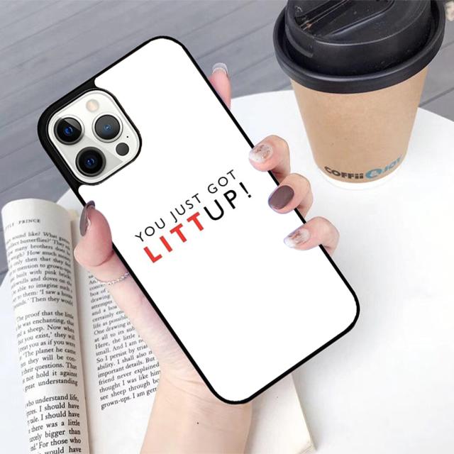 

You just got LITT UP Suits Phone Case For apple 16 11 12 13 14 Pro Ma Plus for coque iPhone 13