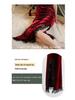 Fiyun Deep V Velvet Lace Sexy Nightgown and Pajama Set