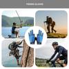 UV-Schutzhandschuhe, atmungsaktiv, elastisch, Sonnenschutzhandschuhe, rutschfester Griff, komfortables Angelzubehör, Sonnenhandschuhe aus Netzgewebe für