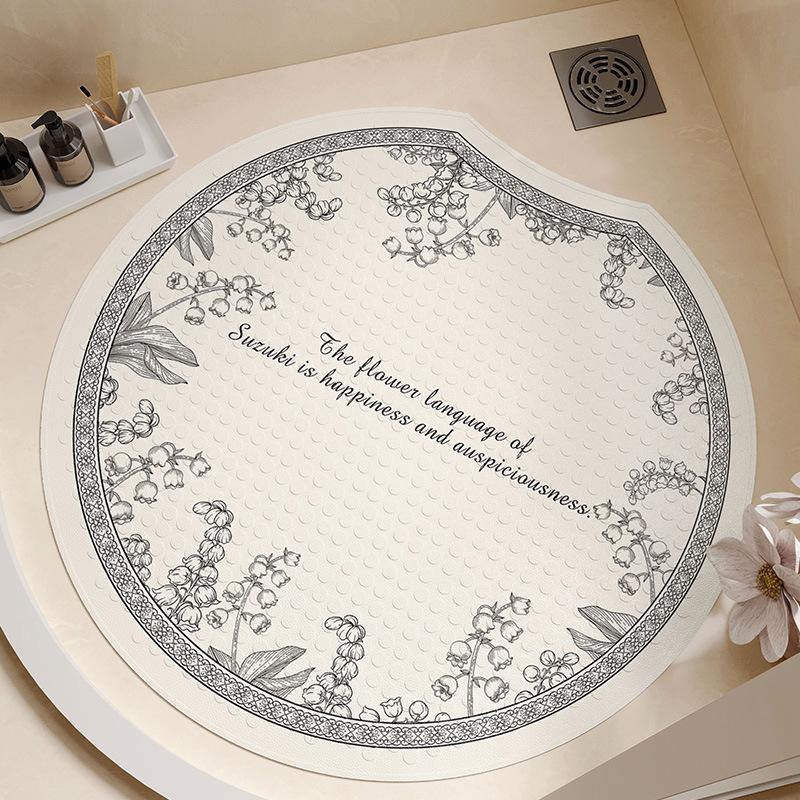Bathroom Anti-slip Mat Bath Anti-fall Suction Cup Pad Toilet Toilet Children Shower Foot Massage Foot Pad