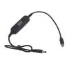 USB C to 2V 3V 4.5V 6V 9V 12V Power Cable for Radio Light Fan Toy Hygrometer