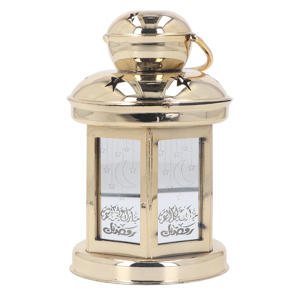 LED Lantern Lamp Cute Vintage Battery Powered ABS Decorative Camping Lantern for Party Bar Cafe