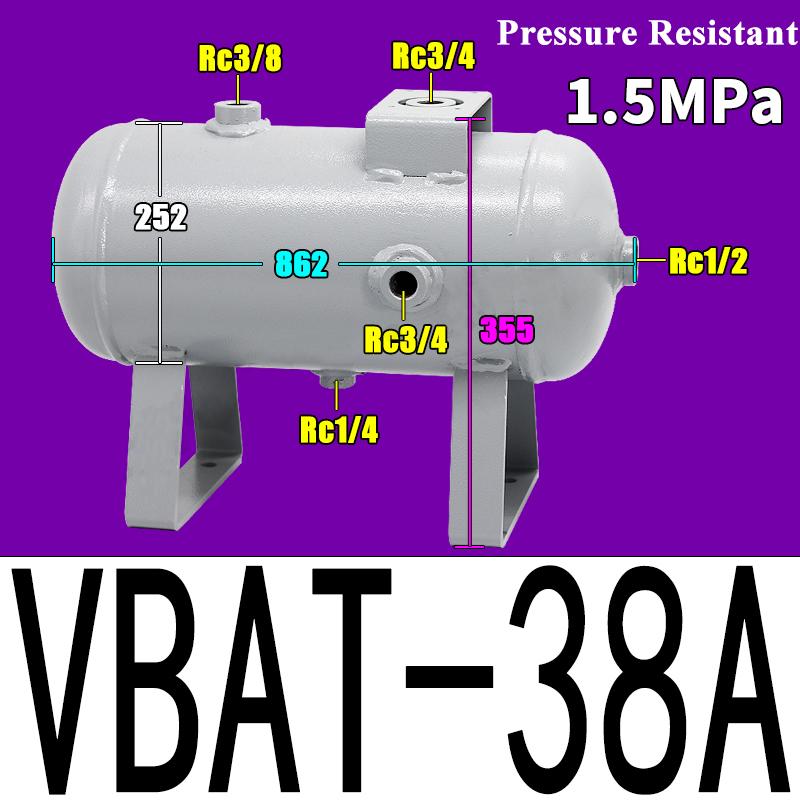 VBA Air Pressure Gas Booster Valve Pressure Pump Booster Cylinder VBA10A 11A 20A 22A 40A 42A 43A -02 03 04 Pneumatic Cylinder