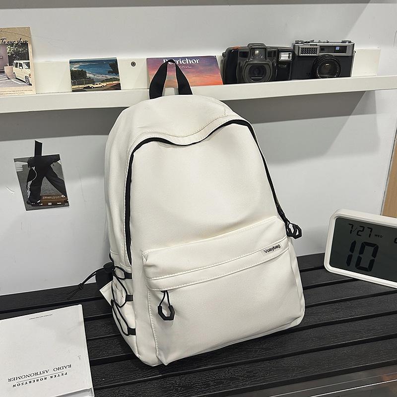 Schoolbag Trendy Cool Schoolbag Male College Student Simple Versatile Large Capacity Computer Travel Backpack Lightweight Female High School Backpack