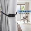 2 Pack Strong Magnetic Curtain Tiebacks Elegant Decorative Tie Backs Modern Rope Tiebacks for Drapes Window Curtain Holdbacks