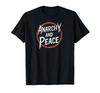 Rock Against Racism Punk Rock Rebel Anarchy Anarchist T-Shirt