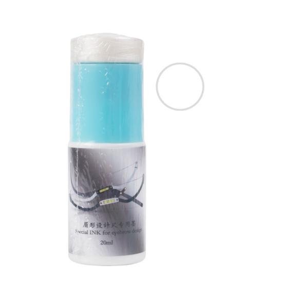 

20 мл краситель для молочницы, многоцветный, по желанию, не раздражающий, безболезненный, долговечный, профессиональный пигмент для татуировки для салона красоты B белый