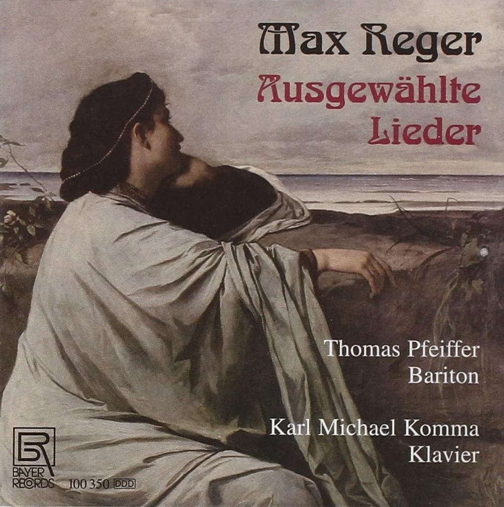 CD REGERMAX / PFEIFFER / KOMMA - Reger: Ausgewahlte Lieder  BR100350CD Japan Music Others Used