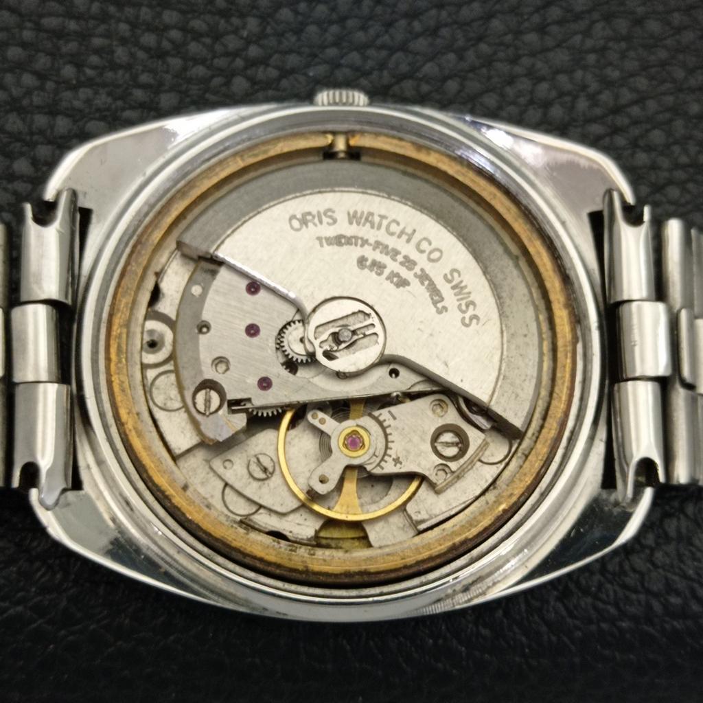 GENUINE VINTAGE ORIS AUTOMATIC SWISS MENS ORIGINAL DIAL WRIST WATCH A702547-1