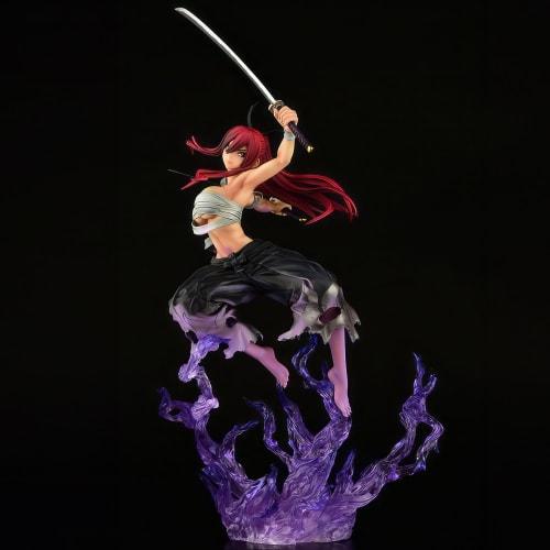 

Orca Toys 1/6 Scale Erza Scarlet Samurai - Kouen Banj - Ver. Jet Black PVC Pre-painted Figure, Approximately 435mm Tall
