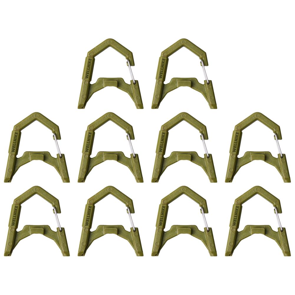 1-10pcs Tent Lamp Hanging Hook ABS GZ Light Hanger Camping Lantern Hanging Buckle for Outdoor Camping Fishing Camping Light Hook