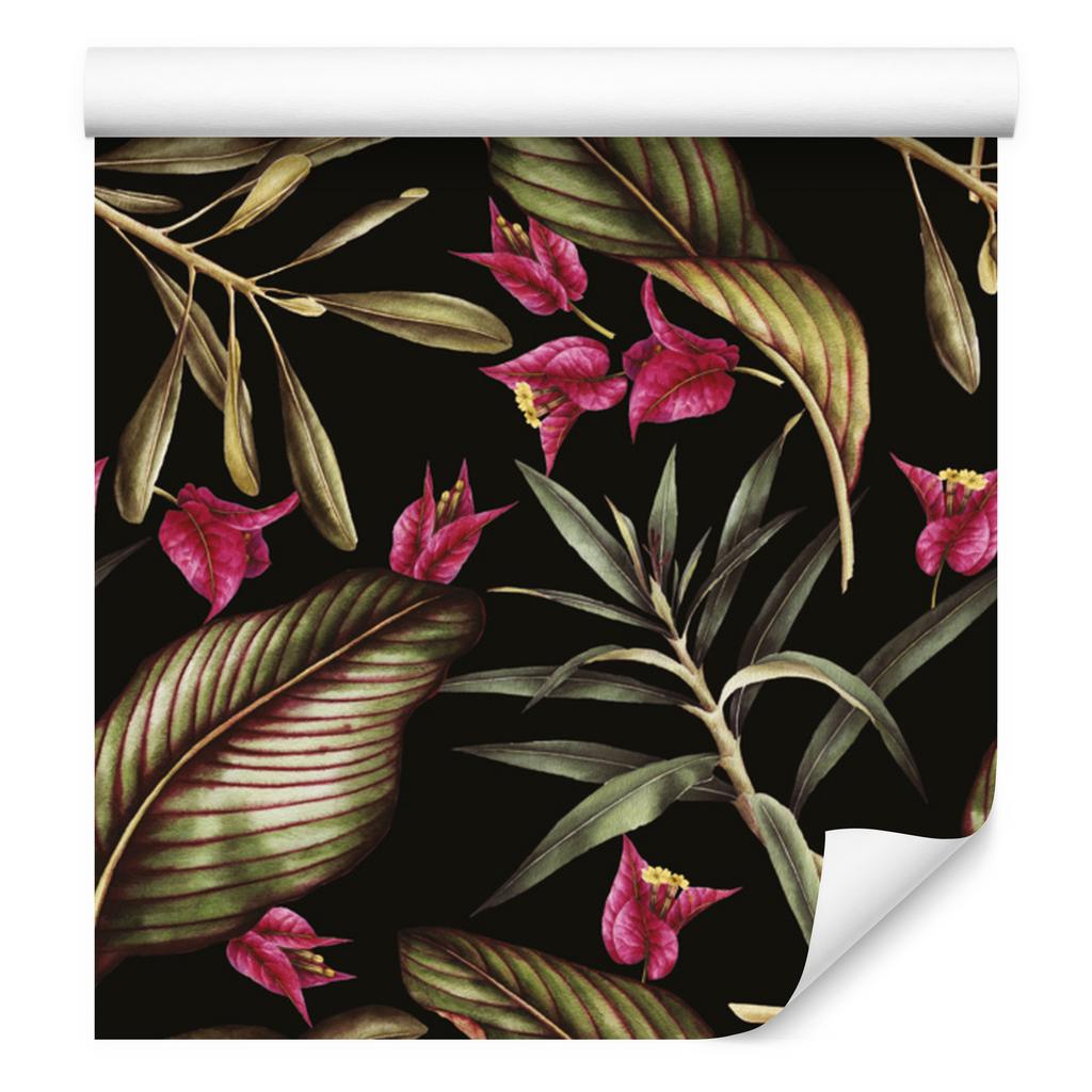 Flowers wallpaper for living room and bedroom 50x1000