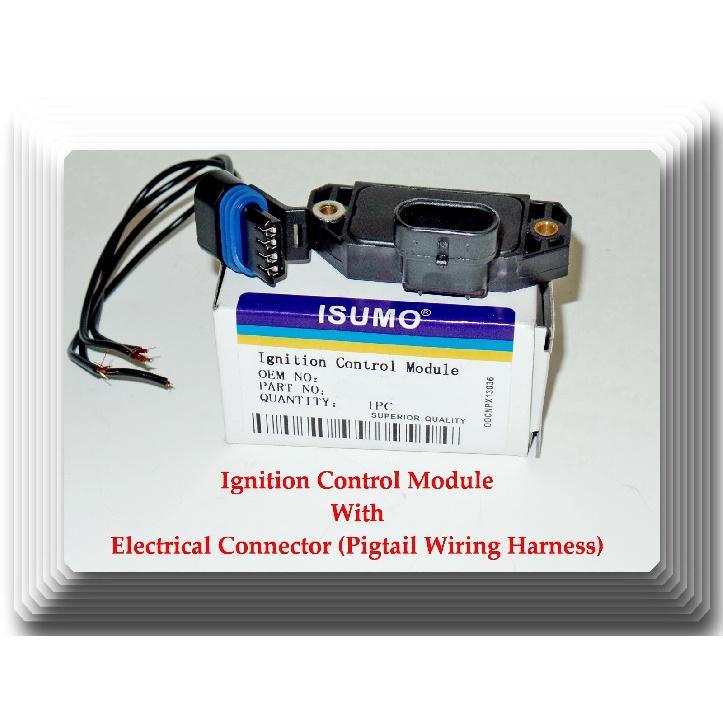 Ingnition Control Module W/Electrical Connector Fits:GM 1994-1995 V8 5.7L