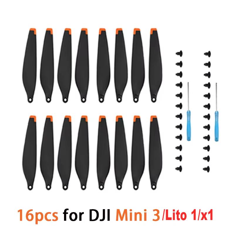 For DJI Lito 1/X1/Mini 3 Propeller Props Blade Replacement Wings Light Weight Mini 3 Lito Accessories