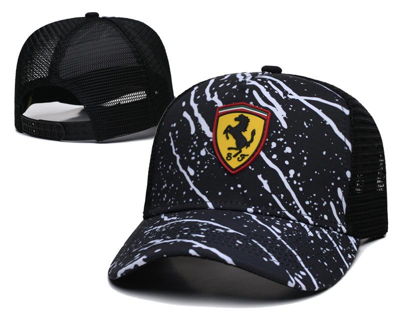 

Embroidery Printing Baseball Cap Peaked Cap Men Women Cap Sun Outdoor Summer Sports Hats For Ferrari F488 812 F8 R GTB GTS F355