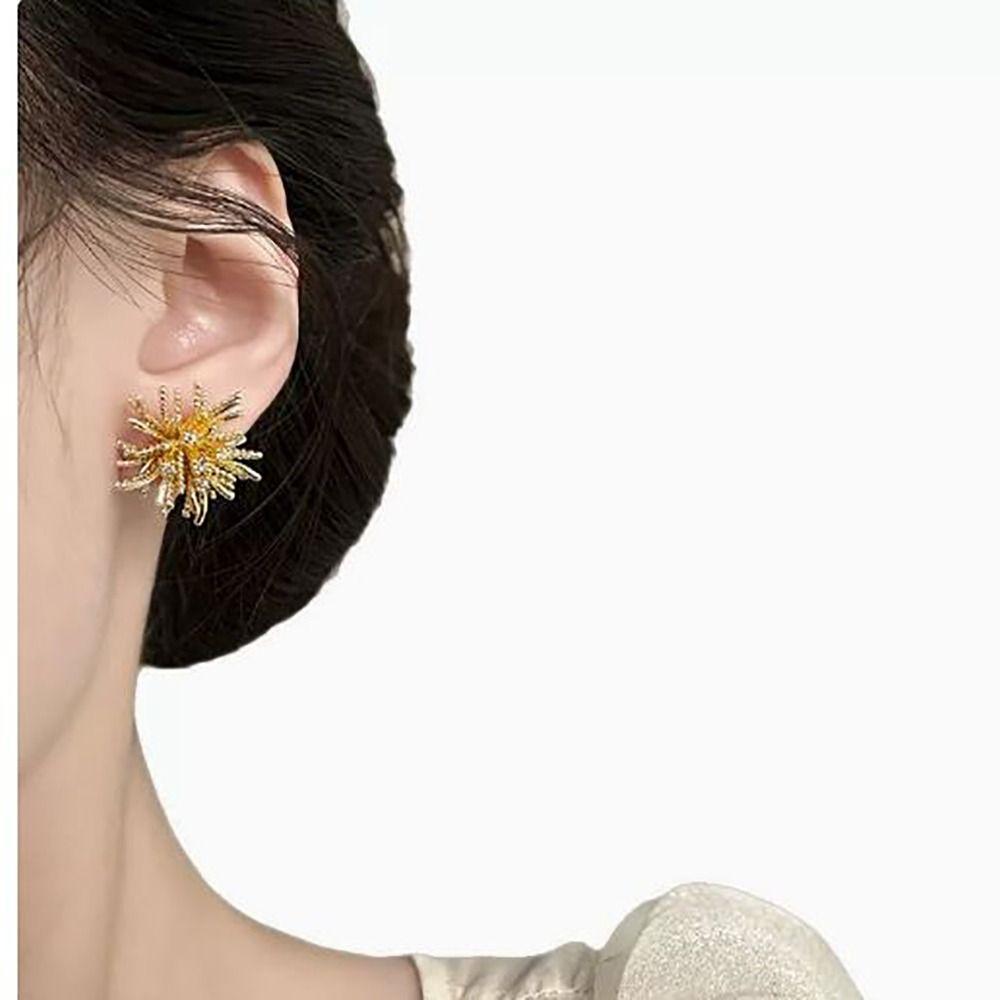 Stilvolle minimalistische Ohrstecker Leichte hypoallergene trendige Ohrringe Vintage Modeschmuck Tägliches Tragen