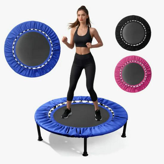 Binnenshuis Fitness Trampoline voor Kinderen & Volwassenen - Springbed met Veren