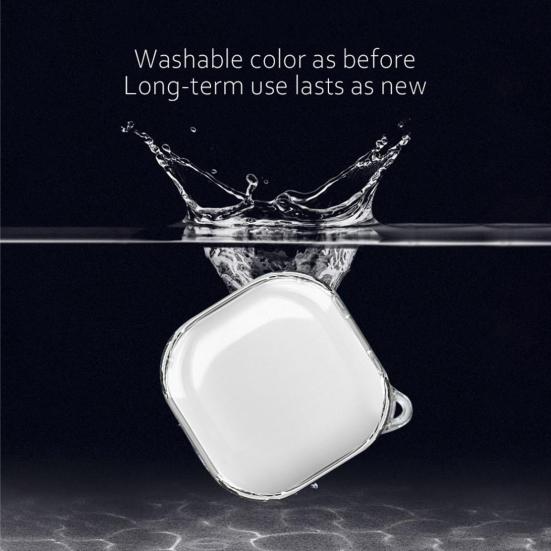 Protective Case Anti-scratch Shockproof PC Ultra Thin Earphone Storage Shell for Samsung Galaxy Buds Live/Pro