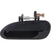 OCPTY Door Handle Exterior Rear Driver Left Side Replacement Fit 1998-2002 for Honda for Accord Outside Door Handle Black