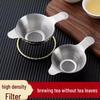 Stainless Steel Mesh Tea Infuser and Strainer with Fine Holes – Tea Pot Separator and Filter