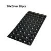 Strong Self-Adhesive Clear Door Stopper Rubber Damper Buffer Cabinet Bumpers Furniture Dots Cushion Protective Pads Tiny Bumpons