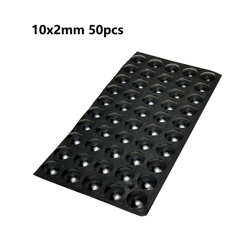 Strong Self-Adhesive Clear Door Stopper Rubber Damper Buffer Cabinet Bumpers Furniture Dots Cushion Protective Pads Tiny Bumpons