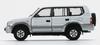 BM Creations Toyota Land Cruiser Prado LC95 White LHD Scale Model 1/64 (64B0355)