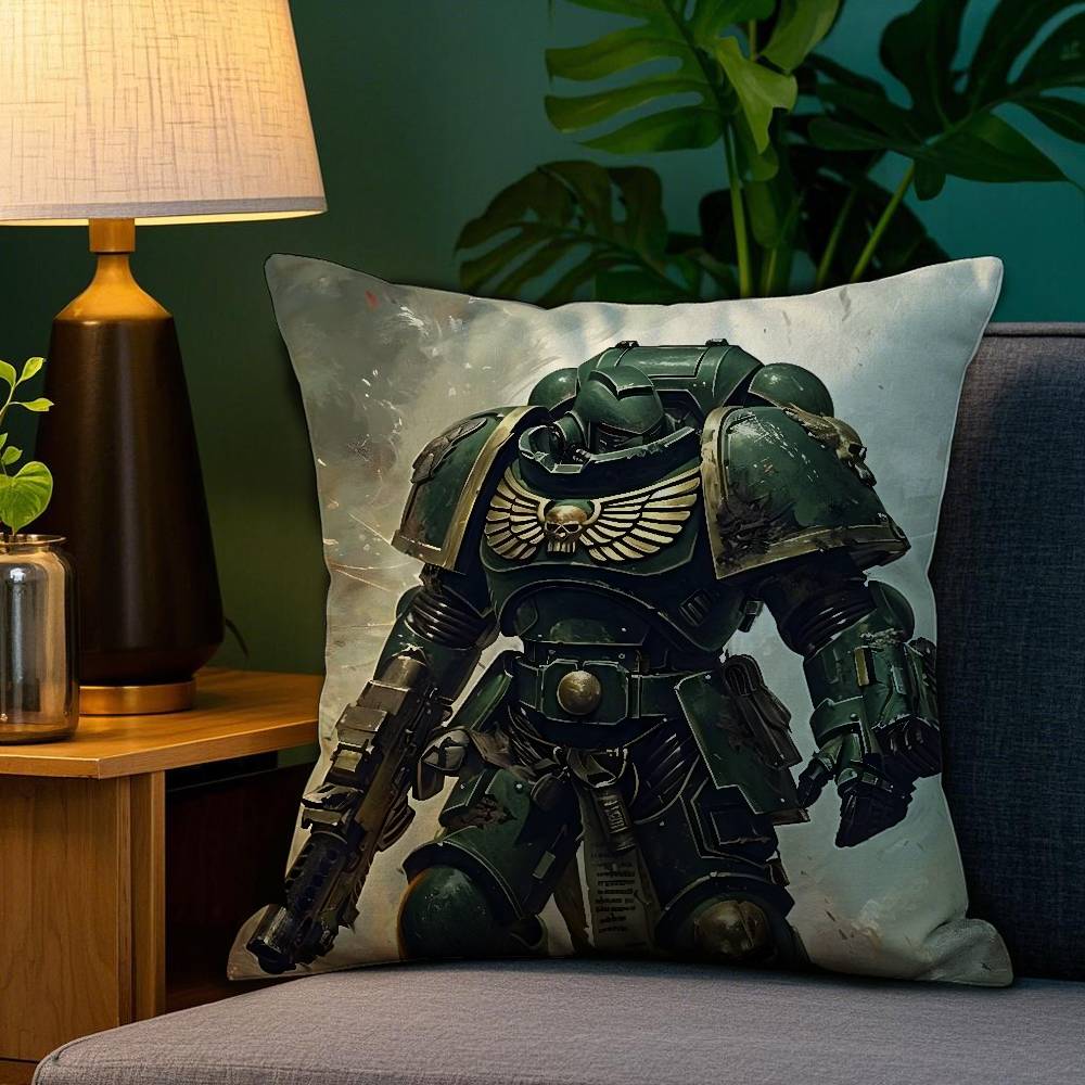 

Game Pillow Case Sofa Living Room Bedroom Double-sided Printing W-Warhammer-S Square Cushion Nap Time Pillow Case 12x12Inch