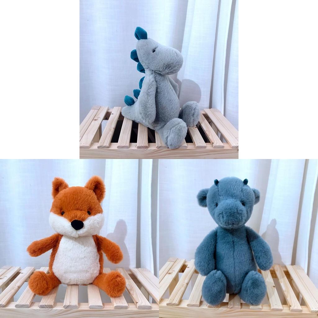 Dinosaur Wyvern Toys Tyrannosaurus Fox Plush Toy Stuffed Animals Doll Kids Gift