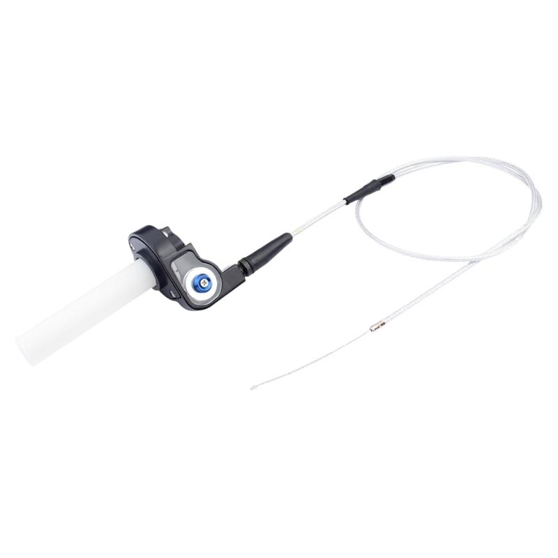 

Various Terrain Bike Twist Handle Reliable Sand Ride Twist Grip Simple Installation for Improved Control & Convenience белый