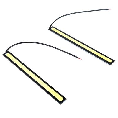 2 Stück Weiß Super Helle Cob Auto Wasserdicht 12V LED Licht DRL Nebel Fahrlicht