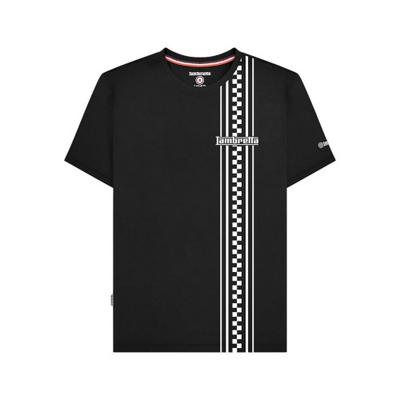 Herren Gestreiftes Zweifarbiges T-Shirt