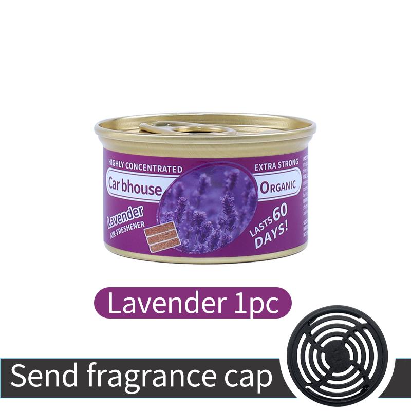 Bestseller Holzblock Dosenauto Aromatherapie, Auto Duftpaste, Deodorierender Lufterfrischer, Hochwertiges Festparfüm
