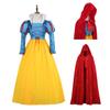Costume de Blanche-Neige Réel de Film Pour Filles Halloween Cosplay Jeu de Rôle Fantaisie