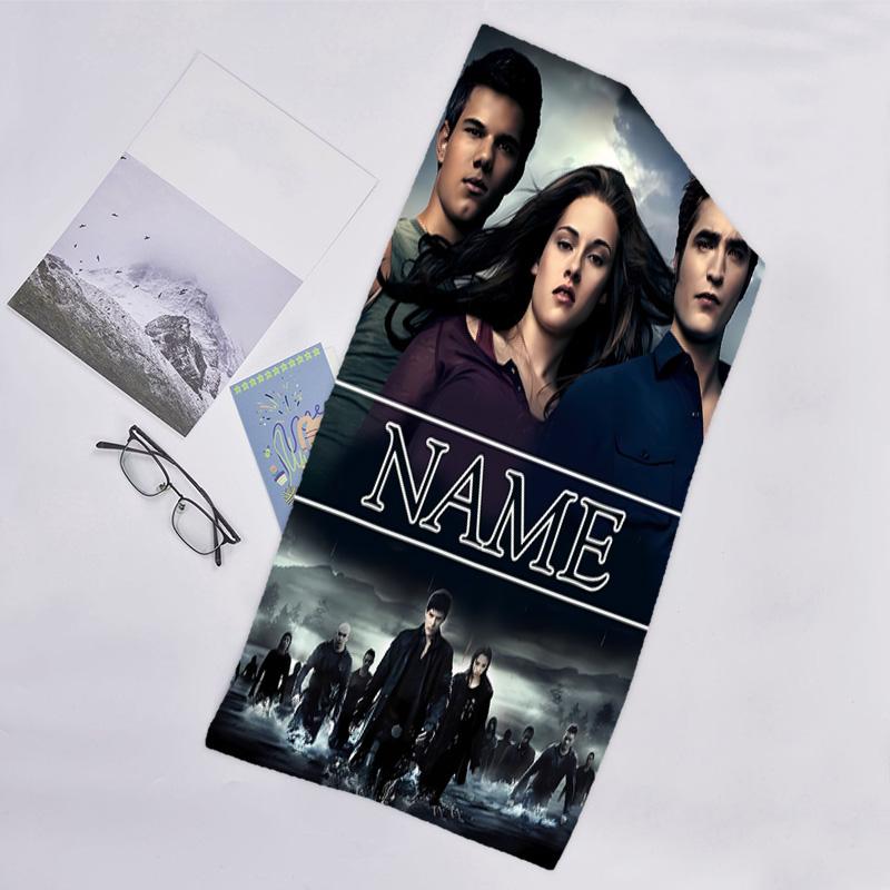 1pc Twilight Beach Towel with Custom Name, Beach/Swimming/Bath/Picnic/Camping Towel, Suitable for Seaside Beaches