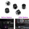 E90 E91 E92 E93 E81 E82 E87 E88 E84 E89 Car Radio CD Player Volume Button Knob For BMW 3 1 X1 Z4 Series 2005-2015 65129114289