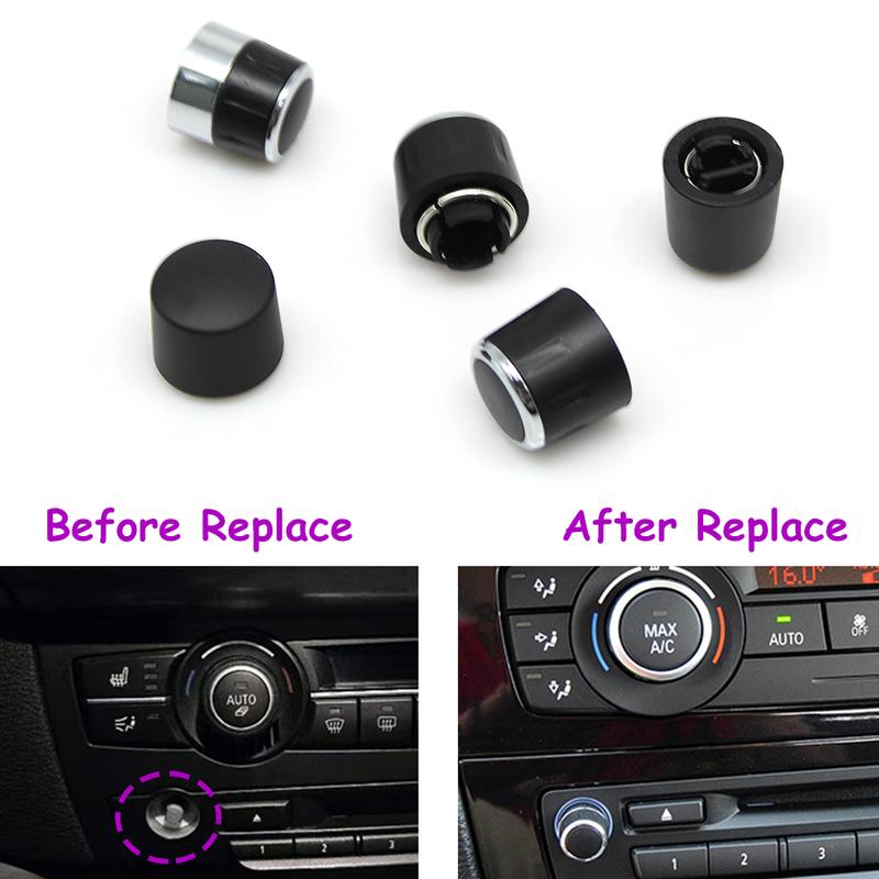 E90 E91 E92 E93 E81 E82 E87 E88 E84 E89 Car Radio CD Player Volume Button Knob For BMW 3 1 X1 Z4 Series 2005-2015 65129114289