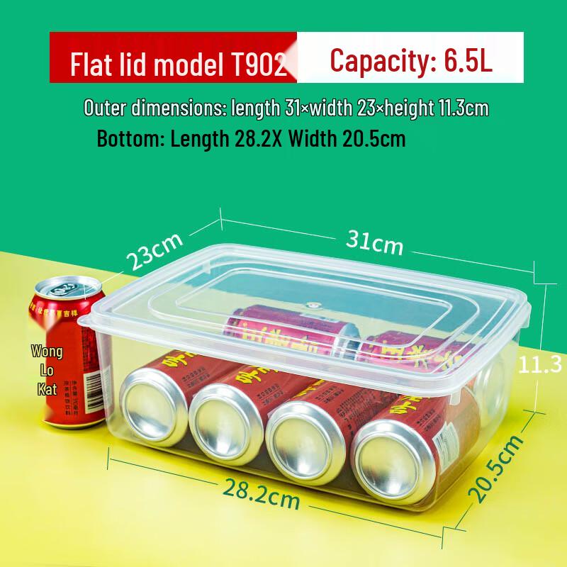 Wuhe 6.5L Transparent Food Storage Container