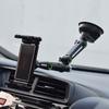 360 Degree Rotating Tablet Stand Holder  Long Arm Suction Cup for Car, Trucks with Strong Suction Grip