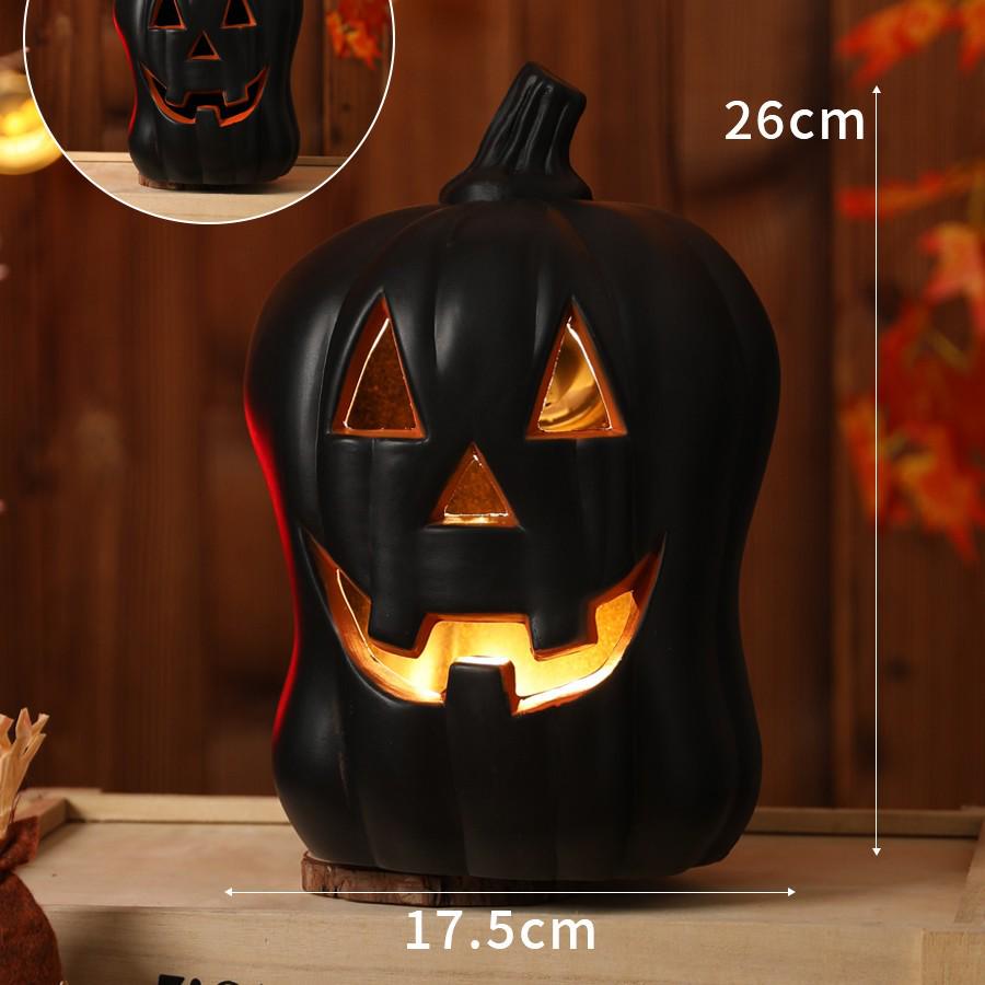 Halloween Pumpkin Lantern Decorations & Photo Props Set